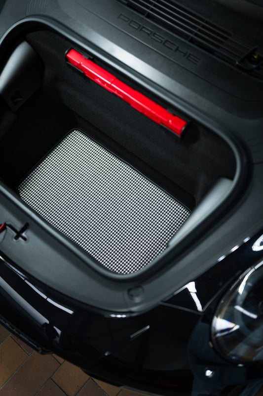 Porsche 911 Kofferraummatte Pepita