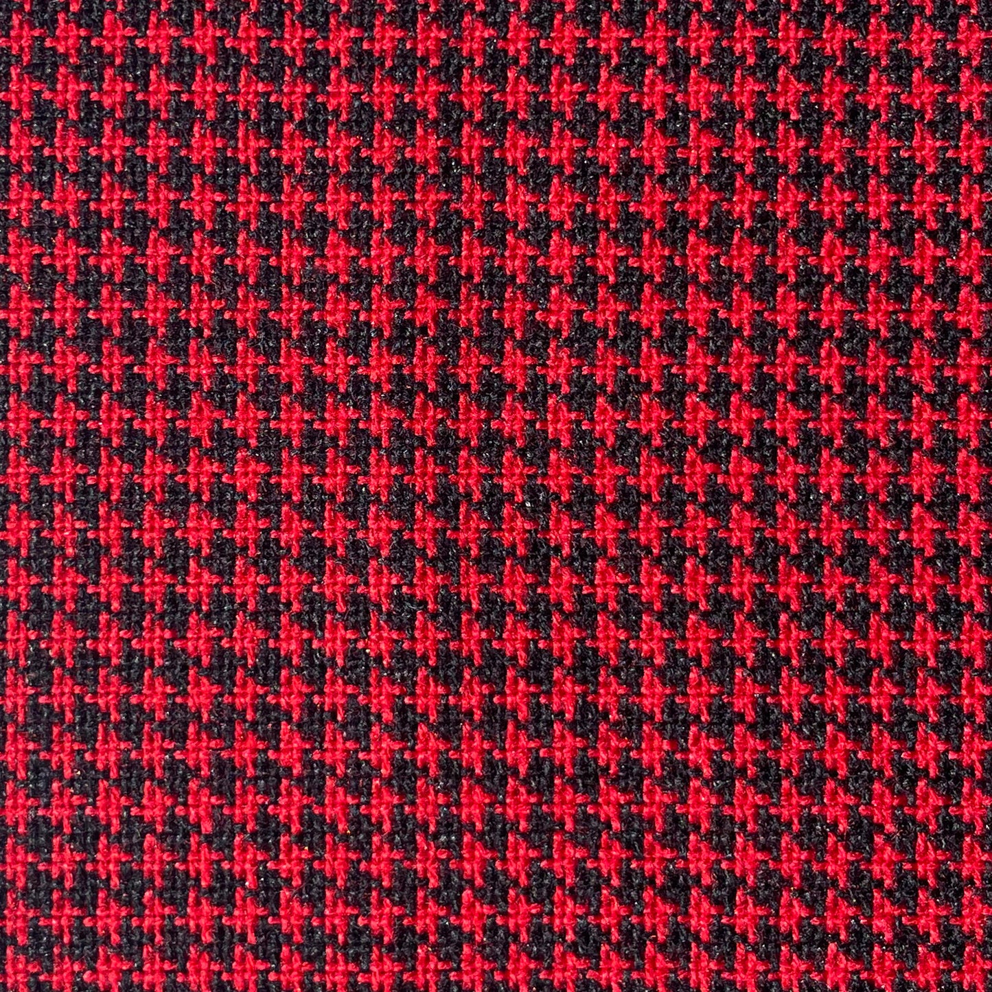Hahnentritt rot Detail