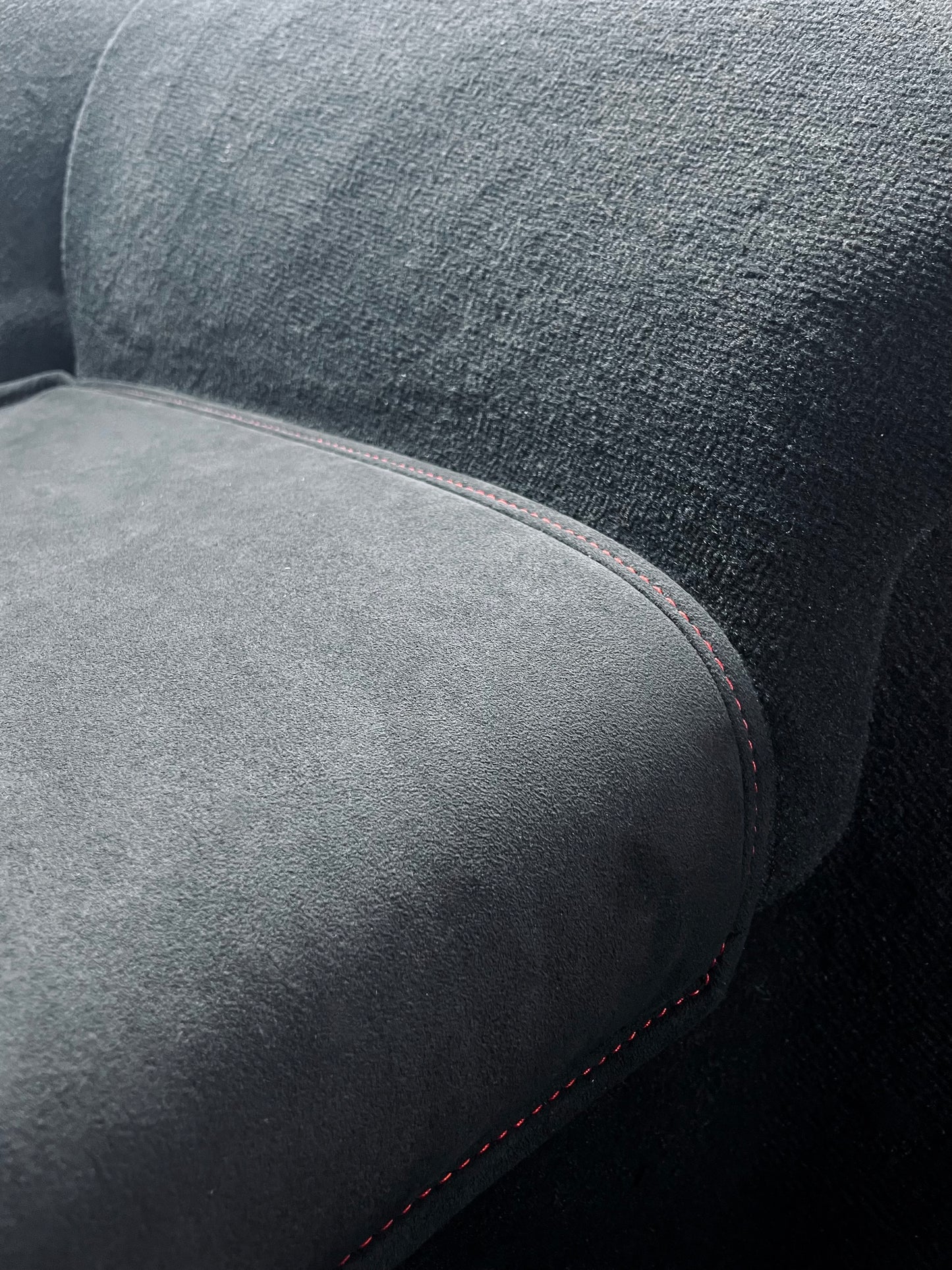 Matten aus Alcantara für Porsche 911 Rücksitze