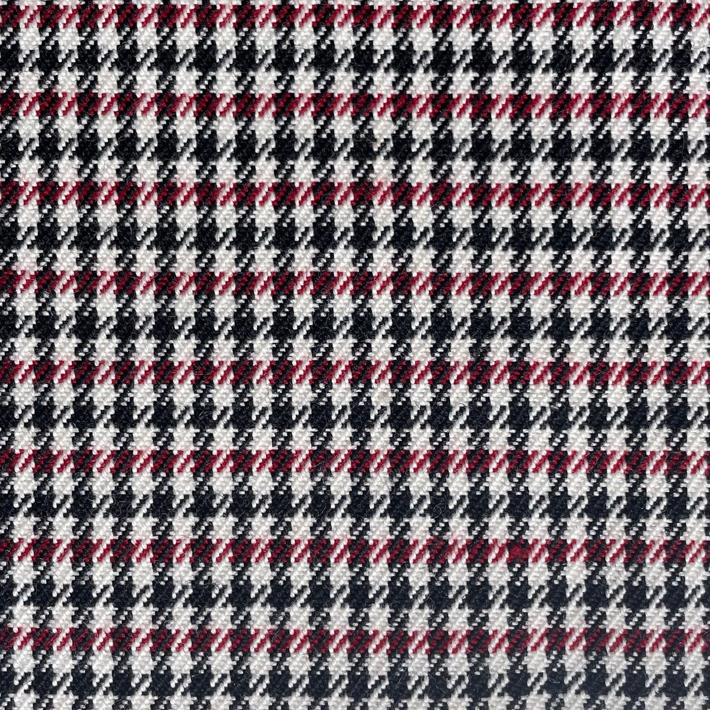 Porsche Pepita rot Detail