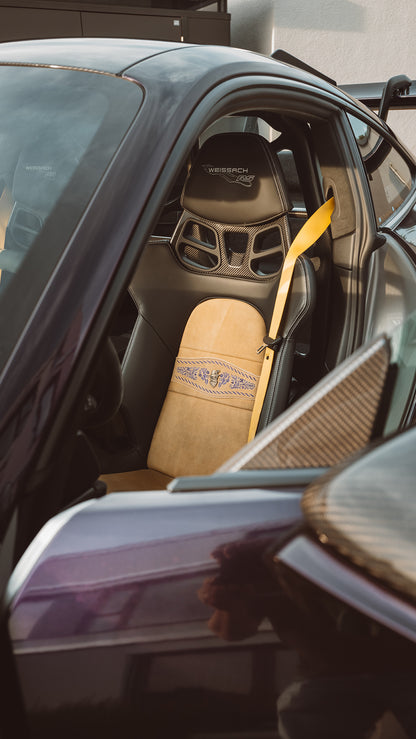 Porsche Schalensitz Lederhose