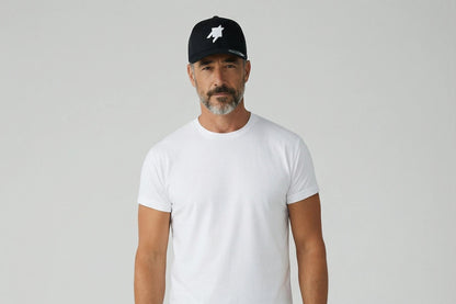 Baseball Cap – Pepita Logo – weiß - Project Pepita