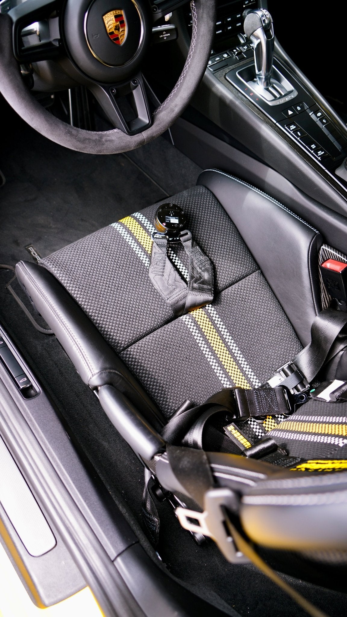 Gewebtes Alcantara® & Leder für Porsche Schalensitze - Project Pepita