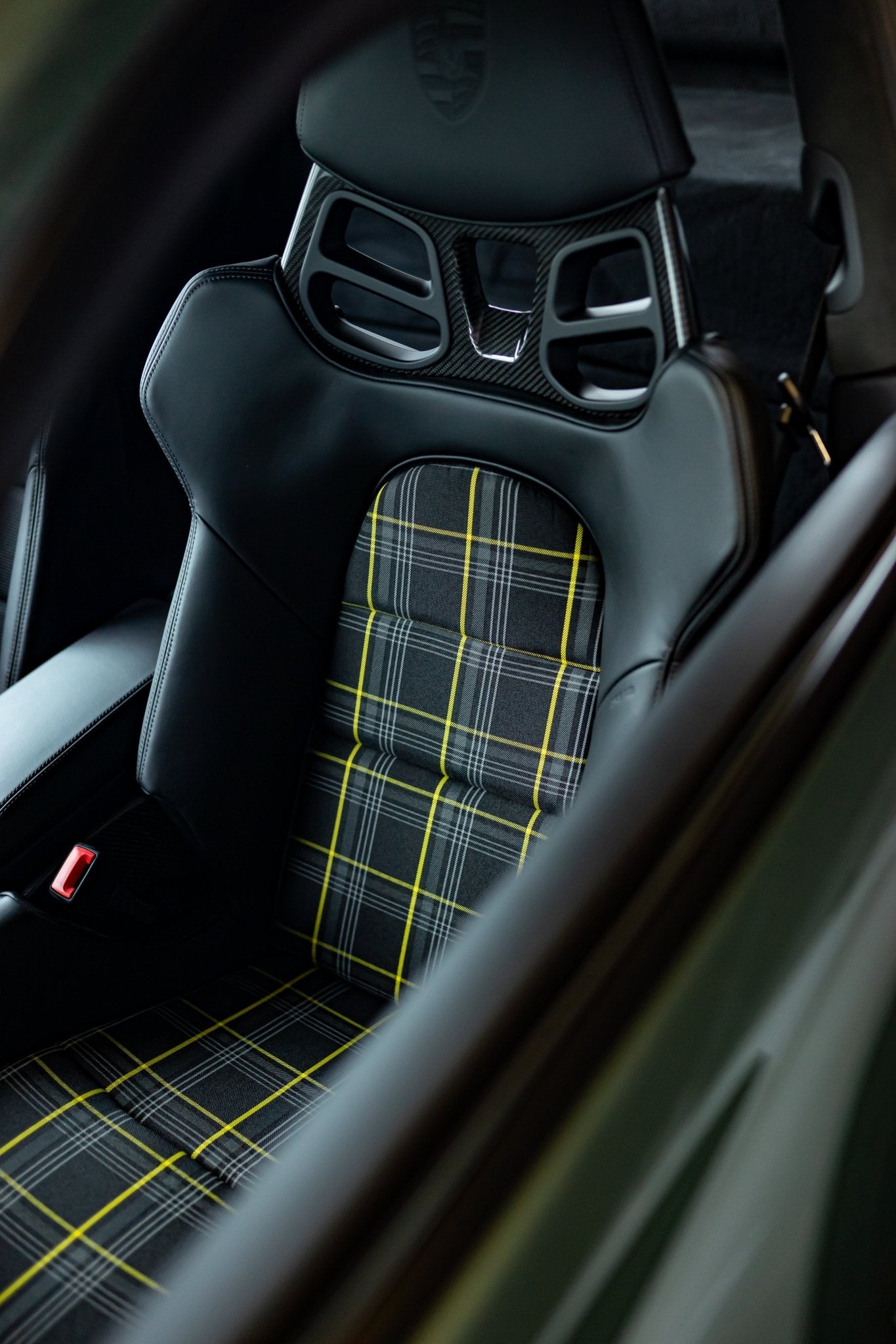 GTI Inserts für Porsche Schalensitze – gelb - Project Pepita