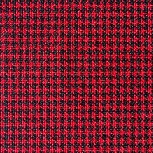 Hahnentritt Inserts für Porsche Schalensitze – schwarz, rot - Project Pepita