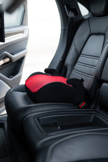Hahnentritt Kindersitz für Porsche – schwarz, rot - Project Pepita