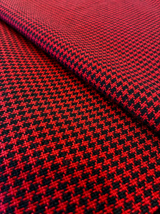 hahnentritt-rot-stoff