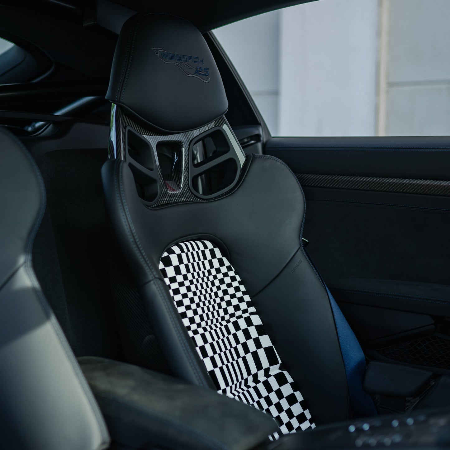 Pascha Inserts für Porsche Schalensitze – schwarz, weiß - Project Pepita