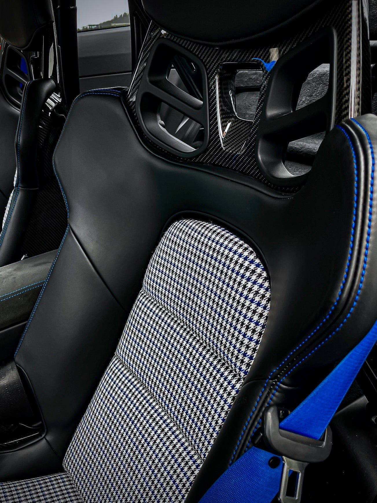 Pepita Inserts für Porsche Schalensitze – blau - Project Pepita