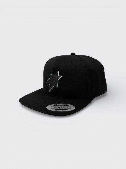 Snapback Cap – Pepita Logo – schwarz - Project Pepita