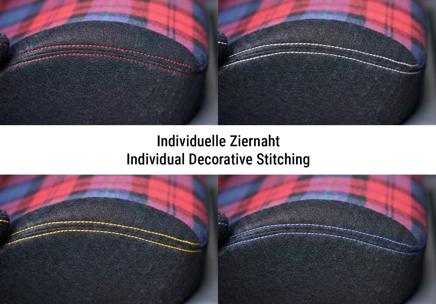 Individuelle Ziernaht